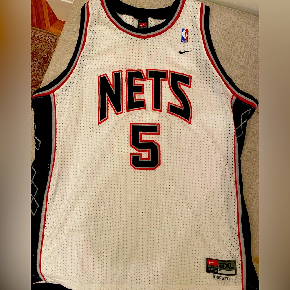 Vintage Jason Kidd New Jersey Nets jersey — Nike TEAM 2XL